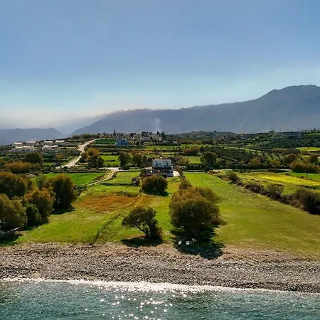 Beachfront Alkioni Ground Floor With Swimming Pool Apartmán *