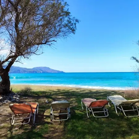 Beachfront Alkioni Ground Floor With Swimming Pool